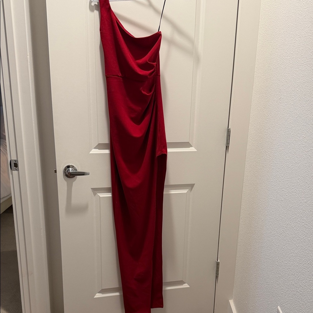 Elegant Red Women's Dress